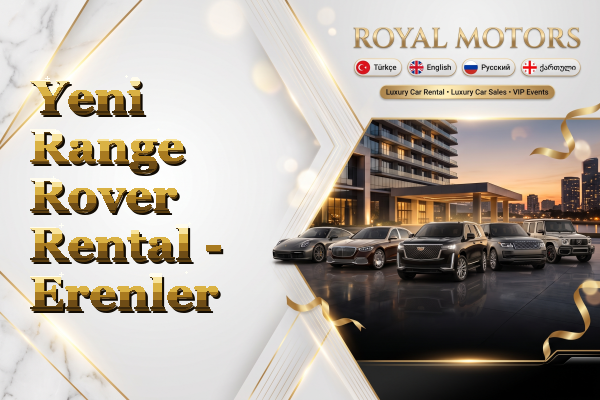 Yeni Range Rover Rental - Erenler