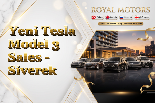 Yeni Tesla Model 3 Sales - Siverek