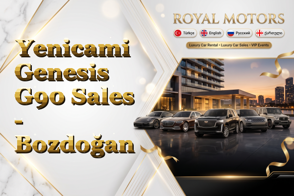 Yenicami Genesis G90 Sales - Bozdoğan