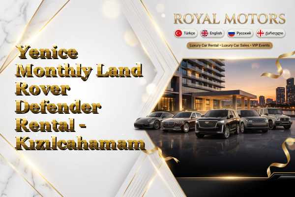Yenice Monthly Land Rover Defender Rental - Kızılcahamam