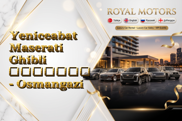 Yeniceabat Maserati Ghibli გაყიდვა - Osmangazi