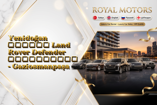 Yenidoğan თვიური Land Rover Defender გაქირავება - Gaziosmanpaşa