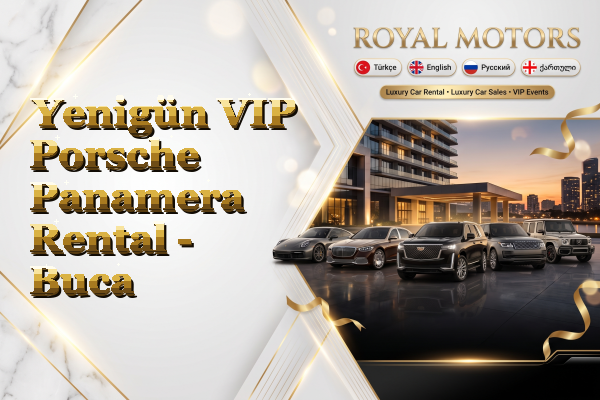 Yenigün VIP Porsche Panamera Rental - Buca