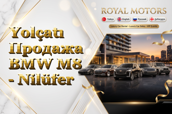 Yolçatı Продажа BMW M8 - Nilüfer