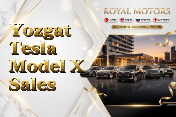 Yozgat Tesla Model X Sales