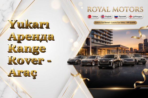 Yukarı Аренда Range Rover - Araç