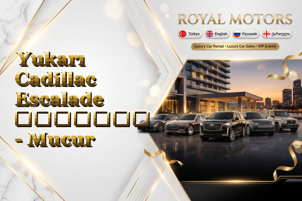 Yukarı Cadillac Escalade გაყიდვა - Mucur
