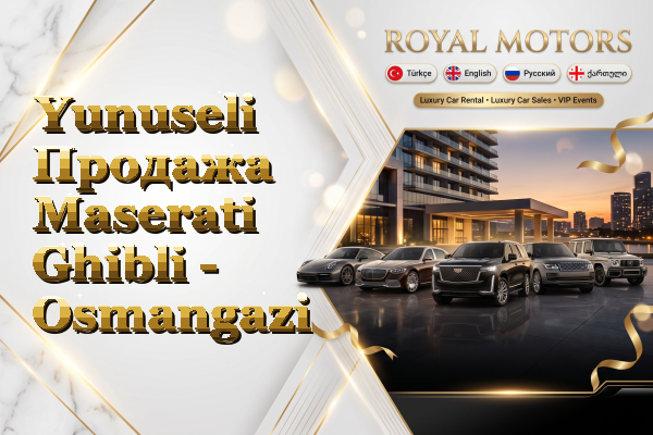 Yunuseli Продажа Maserati Ghibli - Osmangazi