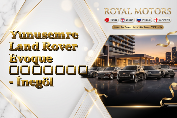 Yunusemre Land Rover Evoque გაყიდვა - İnegöl