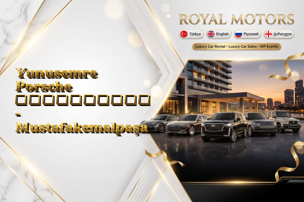 Yunusemre Porsche გაქირავება - Mustafakemalpaşa