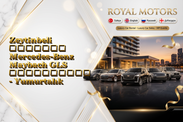 Zeytinbeli მძღოლით Mercedes-Benz Maybach GLS გაქირავება - Yumurtalık