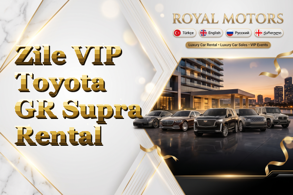 Zile VIP Toyota GR Supra Rental