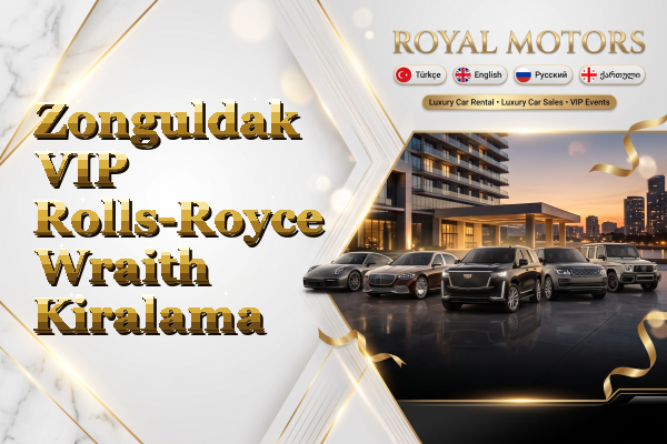Zonguldak VIP Rolls-Royce Wraith Kiralama